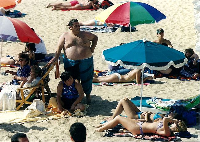 Что делать, чтобы мечты сбывались - фото толстого мужика на пляже